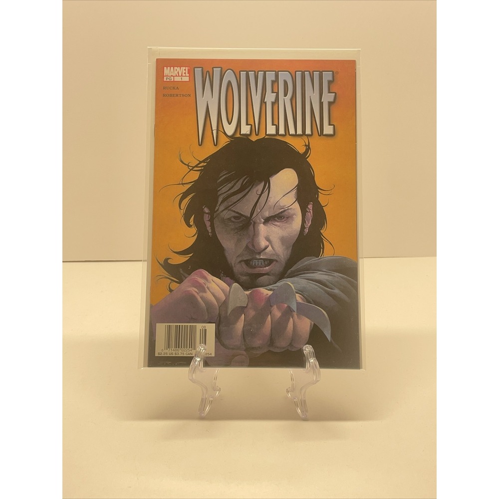 Marvel WOLVERINE #1 (2003) Rucka, Robertson Logan X-Men